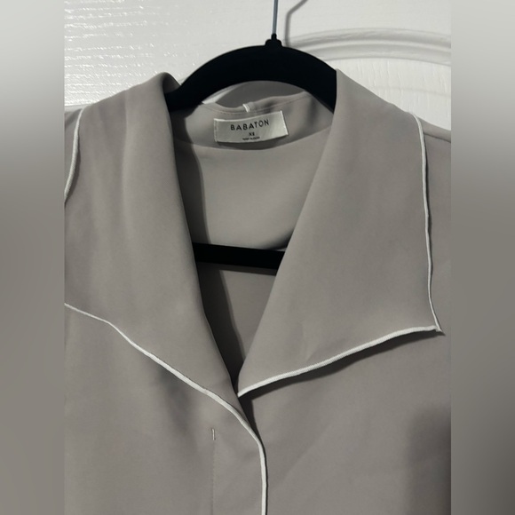 BABATON RENA PIPED DETAILS BLOUSE - Picture 3 of 7